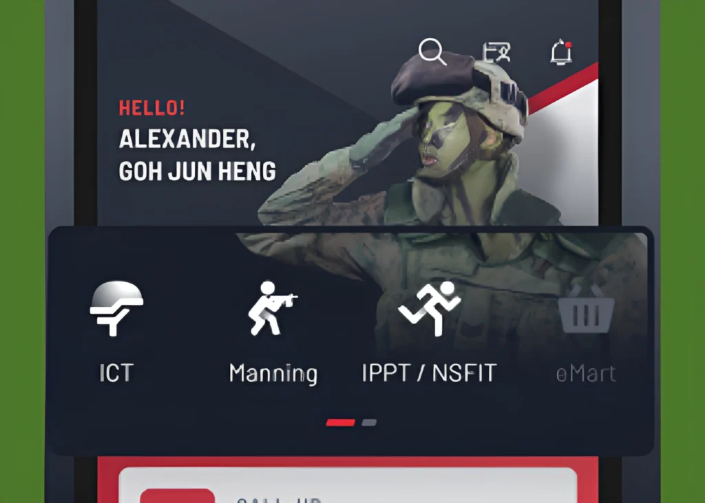 Hello Alexander!
Access your NS Portal for ICT, Manning, IPPT, and eMart services.